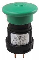 22A630 E-Stop, Push-Pull Switch, Green