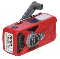 22A870 Handheld Multipurpose Weather Radio, Red