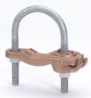 22C041 Pipe Ground Clamp, 4AWG, 6.5In