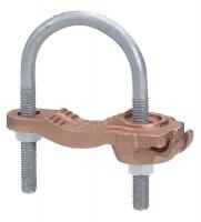 22C045 Pipe Ground Clamp, 4AWG, 12.75In