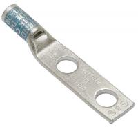 22C314 CodeCndctrStd Barrel CU Lug, 2 Hole, 6 AWG