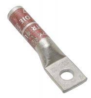 22C371 Long Barrel CU Telecom Lug, 1 Hole, 2AWG