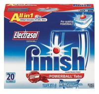 22C532 Dishwashing Detergent, 20 Tabs, Fresh, PK8