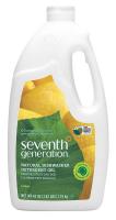 22C533 Gel Dishwasher Detergent, 42 oz, Lemon, PK6