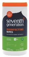 22C559 Disinfecting Wipes, Canister, Clear, PK 6