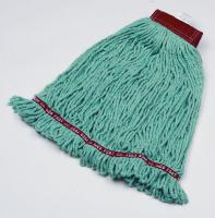 22C585 Wet Mop, Swinger Loop, Large, Green, Pk 6