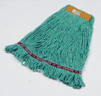 22C595 Wet Mop, Swinger Loop, Small, Green, Pk 6