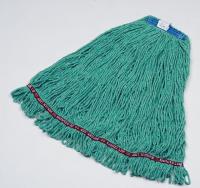 22C601 Wet Mop, Swinger Loop, X-Large, Green, Pk 6