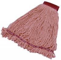 22C604 Wet Mop, Swinger Loop, Large, Orange, Pk 6