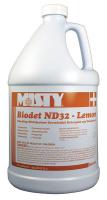 22C654 Disinfectant, 1 gal, Lemon, PK 4