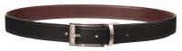 22C757 Pistol Belt, Black/Brown, Womens, 36 In