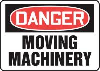 22CX60 Danger Sign, Alum, 10x14 In, English