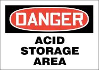 22CX97 Danger Sign, Plastic, 7x10 In, English