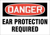 22CY60 Danger Sign, Plastic, 7x10 In, English