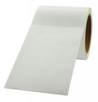 22D107 Label, White, Direct Thermal Paper, PK4