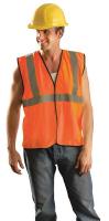 22DA06 High Visibility Vest, 2X/3XL, Orange