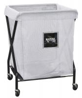 22E950 X-Frame Cart, 8 Bu, White Mesh