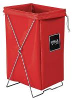 22E967 Hamper Kit, 30 gal, Red