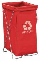 22E970 Enviro Hamper Kit, 30 gal, Red