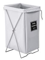 22E974 Pool Hamper Kit, 30 gal, White