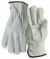 22EU03 Leather Drivers Gloves, Cowhide, Split, L