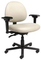 22F009 Intensive Task Chair, w/Arm, Desk-Ht, Stone