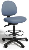 22F012 Intensive Task Chair, Mid-Ht, Blue