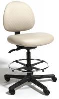 22F013 Intensive Task Chair, Mid-Ht, Stone