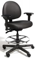 22F028 Intensive Task Chair, Mid-Ht, Black