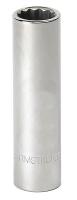 22F089 Socket, Deep, 1/2 Dr, 12 Pt, 1-5/16 In