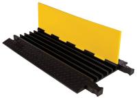 22F216 Cable Protector, 3 Ft. L, Yellow/Black