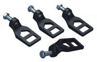 22F394 Roofing Lock Down Lugs, 2-7/8 In L