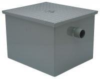 22F421 Grease Interceptor Trap, 24-1/8 In L