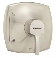 22FD84 Shower Valve, Wall Mount, Brushed Nickel