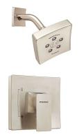 22FE36 Shower Combination, Wall Mount, Nickel