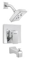 22FE37 Shower Combination, Wall Mount, Chrome