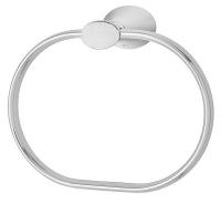 22FE65 Towel Ring, Polished Chrome, 3 In.