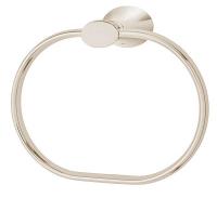 22FE67 Towel Ring, Polished Nickel, 3 In.