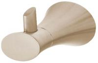 22FE72 Hook, Brushed Nickel, 3 In.