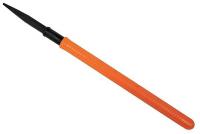 22FG22 Pry Bar, Pointed Single Tip, Orange, 33 in
