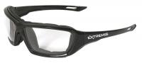 22FT28 Safety Glasses, Clear, Antifog, Foam Lined