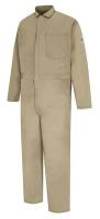 22JT08 Flame-Resistant Coverall, Khaki, 64