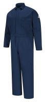 22JU20 Flame-Resistant Coverall, Navy, XL