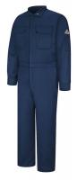 22JU41 Flame-Resistant Coverall, Navy, 56