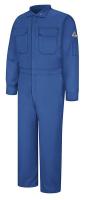 22JU46 Flame-Resistant Coverall, Royal Blue, 44
