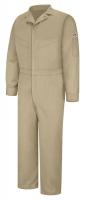 22JV35 Flame-Resistant Coverall, Khaki, 58