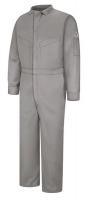 22JV94 Flame-Resistant Coverall, Gray, 54