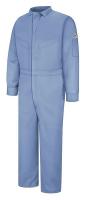 22JW42 Flame-Resistant Coverall, Light Blue, 34