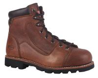 22M378 Work Boots, Steel Toe, 6In, Brn, 14, PR