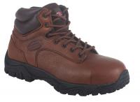 22M420 Work Boots, Compste Toe, 6In, Br, 11-1/2W, PR